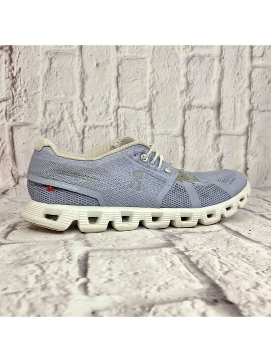 ON Running Shoes - ON Running Cloud 5 Running Shoes Women Size 7.5 US Nimbus Alloy Athletic Sneaker